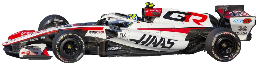 TGR Haas F1 Team car