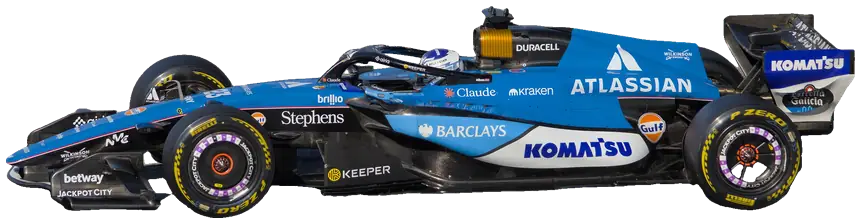 Atlassian Williams F1 Team car